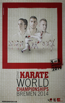 22. Karate-Weltmeisterschaft vom 5.-9. November 2014 in Bremen