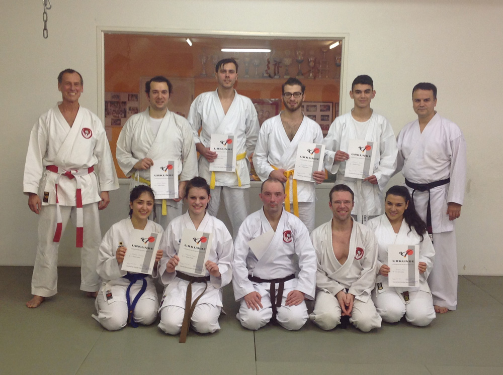 Am 20.11.2013 fand die Karate Gürtelprüfung statt.
