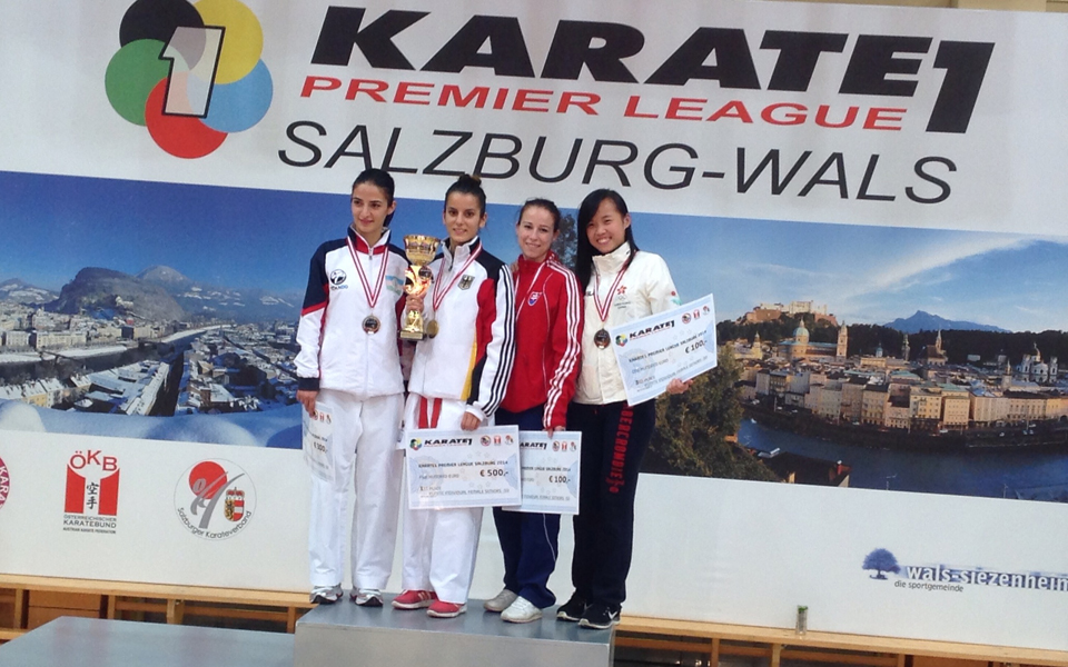 Gold in der Karate Premier League: Duygu Bugur auf WM-Kurs